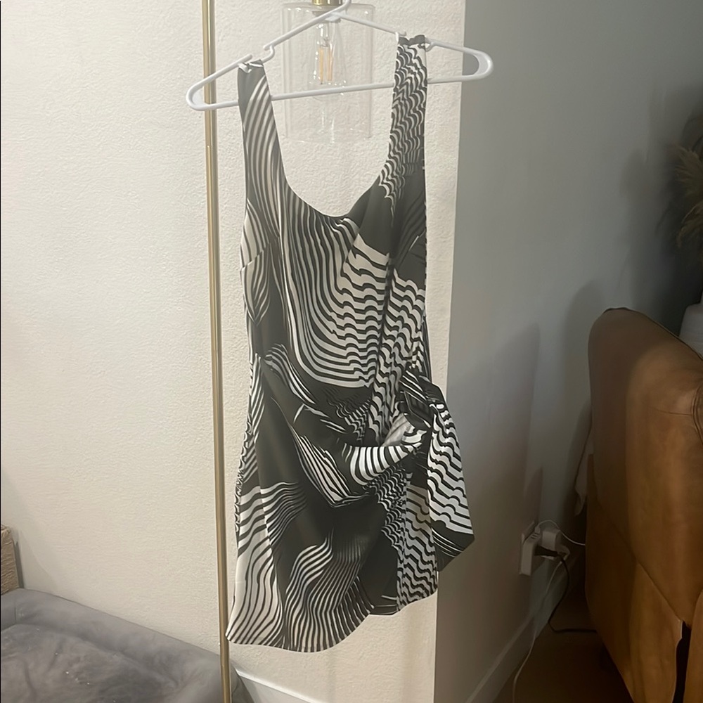 Black and White Women's Top